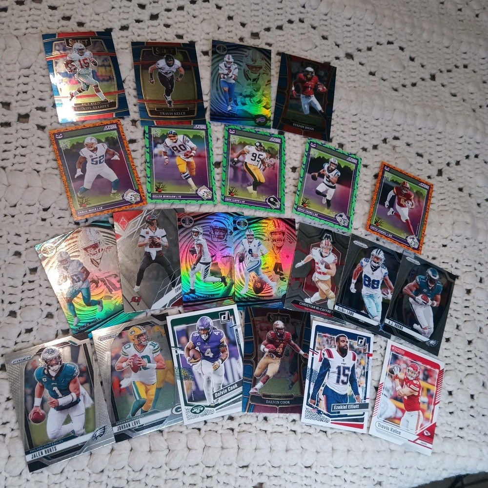 Lot 22 Panini Lot Football Cards NFL Big‎ Name Players Metallic Halloween Cook